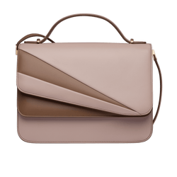 Grace Han Butterfly Large Double Flap in Rose and Clay