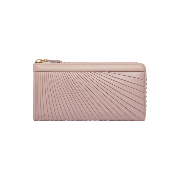 Grace Han Ballet Twirl Long Zip Wallet Rose Smoke Grace Han Global