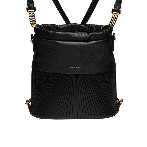 Grace Han Ballet Lesson Medium Bucket Bag Black Grace Han Global