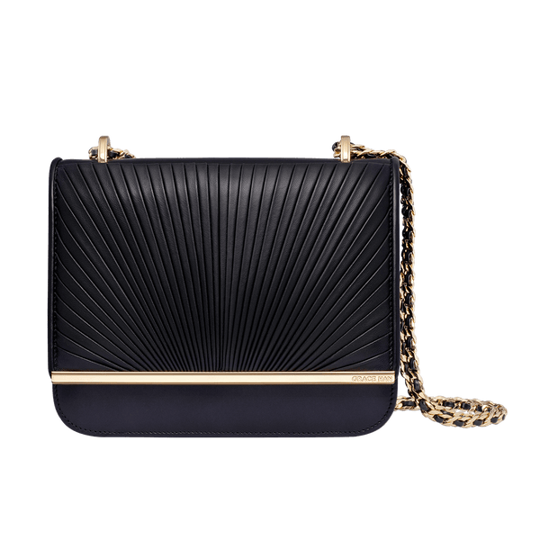 Grace Han Ballet Lesson Small Chain Bag in Black