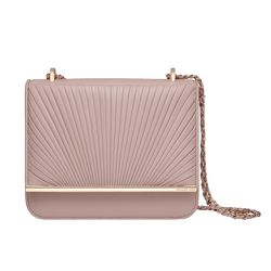 Grace Han Ballet Lesson Small Chain Bag in Rose Smoke