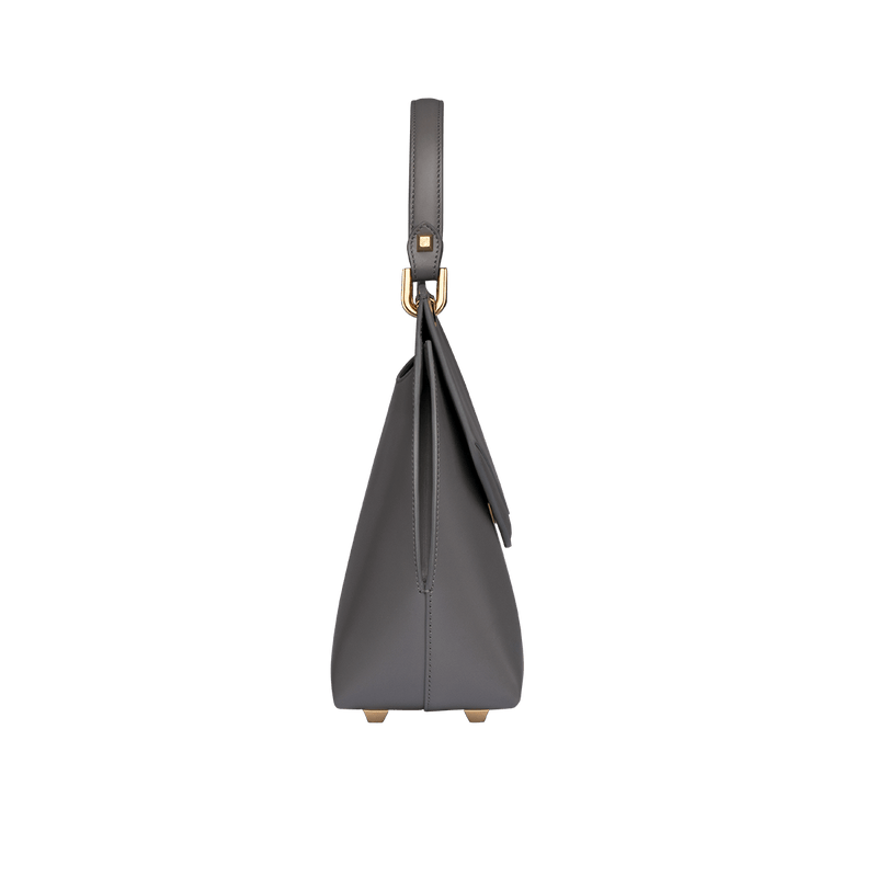 LOVE LETTER TOP HANDLE BAG LARGE-GULL GREY