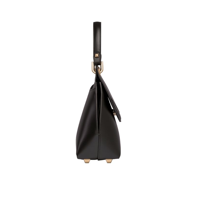 LOVE LETTER TOP HANDLE BAG SMALL-BLACK