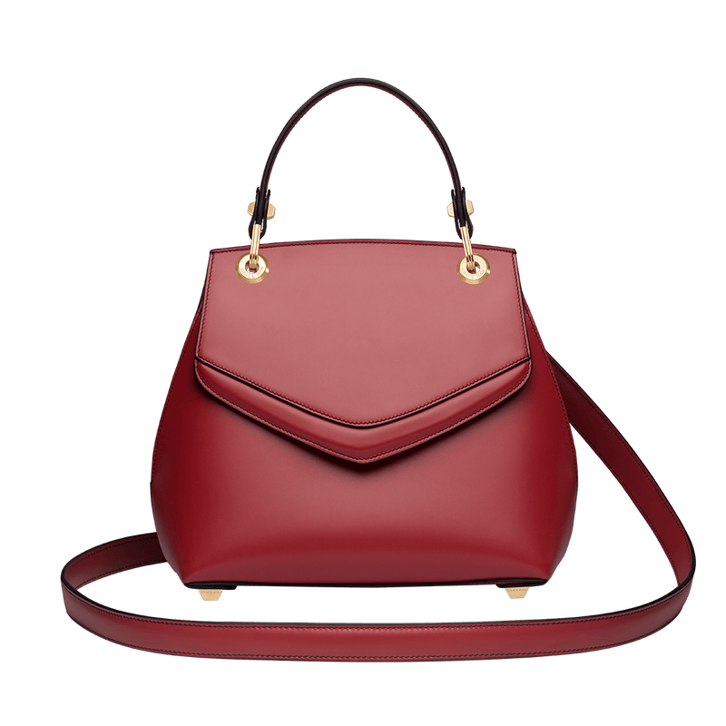 LOVE LETTER TOP HANDLE BAG SMALL-RED